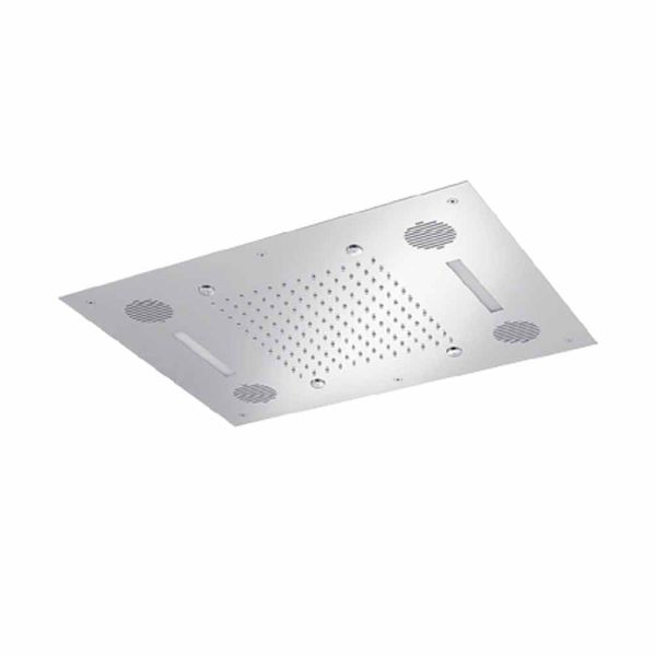 Luxus-duschkopf mit farbtherapie und bluetooth made in italy - elbo