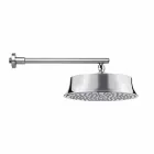 Runder Wandduschkopf aus Messing im klassischen Stil Made in Italy - Betto Viadurini