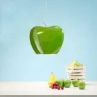 Suspension in Keramik von Apple Shaped Design - Früchte Aldo Bernardi Viadurini
