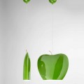 Design Hängeleuchte aus Keramik Apfelform – Fruits Aldo Bernardi