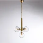 Italienische Pendelleuchte aus Eisen für die Inneneinrichtung - Como Viadurini