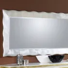 Handgemachter rechteckiger italienischer Wandspiegel made in Italy Simone Viadurini