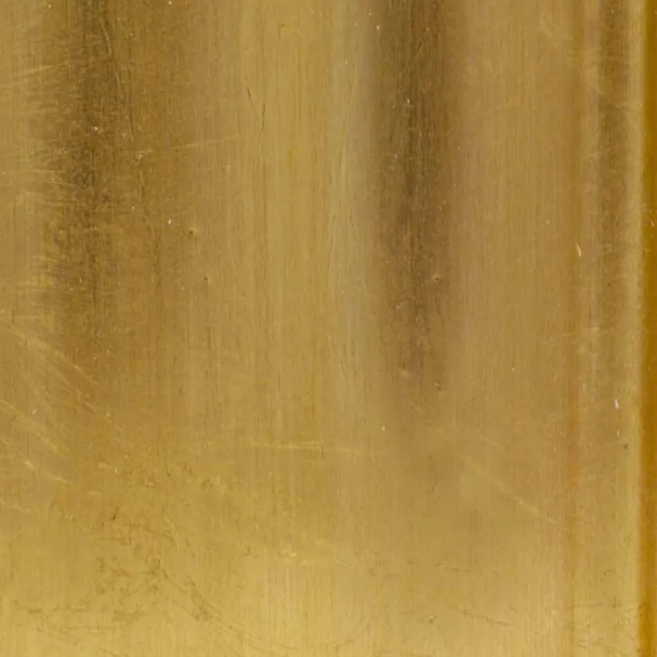 Handgemachter rechteckiger italienischer Wandspiegel made in Italy Simone Viadurini