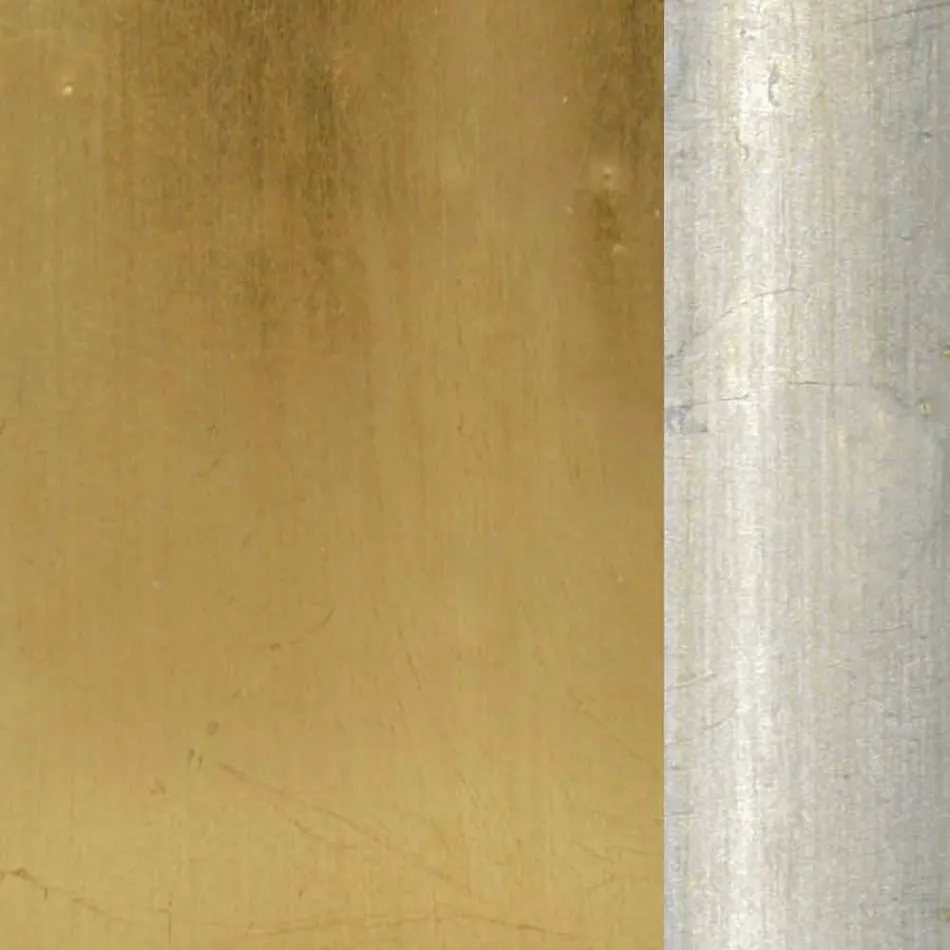 Rechteckiger handgemachter Wandspiegel aus Tannenholz made in Italy Igor Viadurini