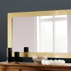 Spiegel mit Rahmen in verschiedenen Ausführungen, hergestellt in Italien – Belenus Viadurini