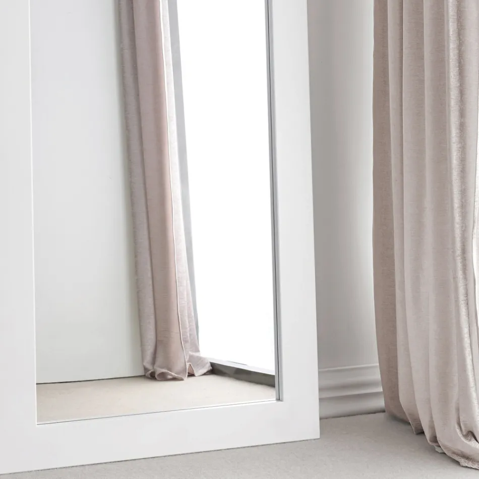 Spiegel mit Rahmen in verschiedenen Ausführungen, hergestellt in Italien – Belenus Viadurini