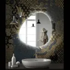 Spiegel mit umkehrbarer LED-Hintergrundbeleuchtung Made in Italy - Talk Viadurini