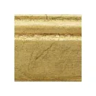 Spiegel mit geschliffenem Spiegel und Blattgoldrahmen, hergestellt in Italien – Tane Viadurini