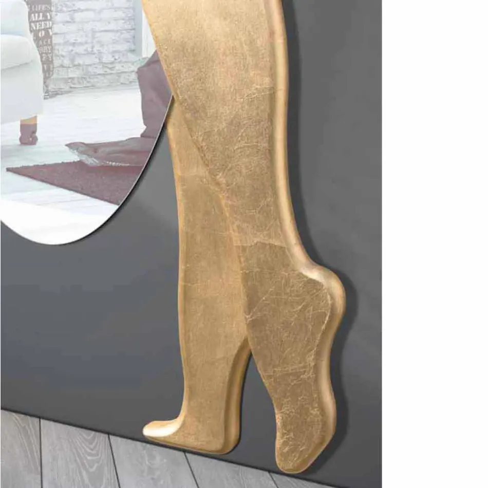 Wandspiegel in MDF modernes Design Man & Woman Hand geformt Viadurini