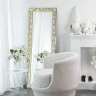 Wandspiegel aus Plexiglas in Gold, Silber oder Bronze mit Rahmen - Nektar Viadurini