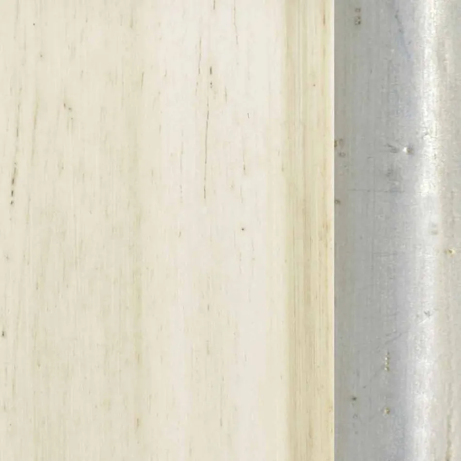 Moderner handgemachter Tannenholz-Wandspiegel hergestellt in Italien Dario Viadurini