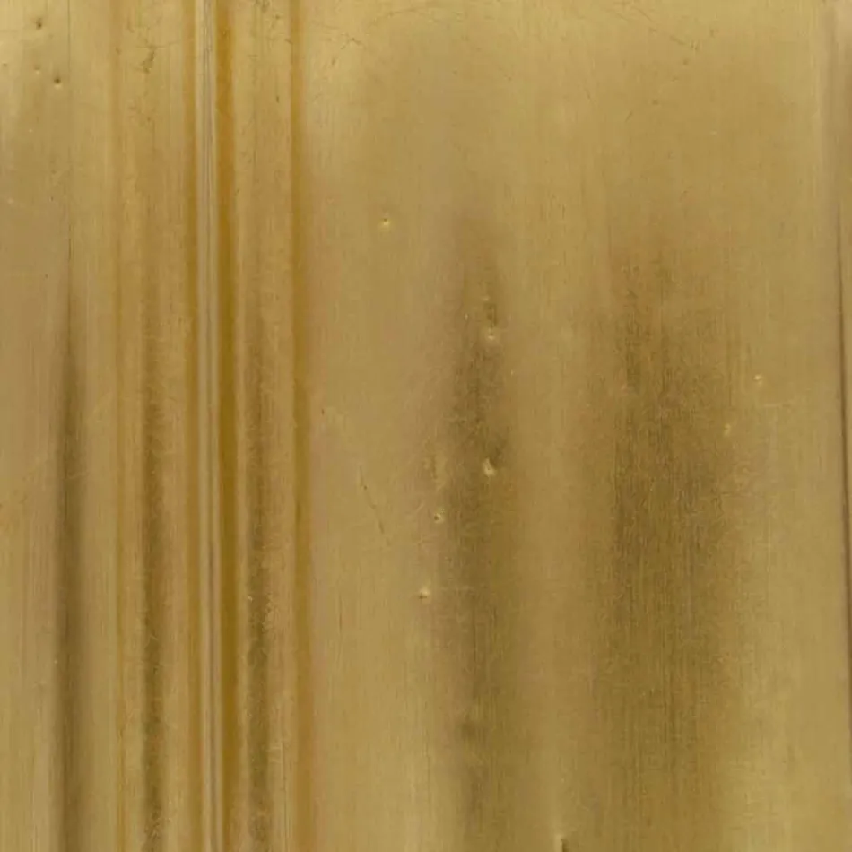 Handgemachte Tanne Wandspiegel in Gold, Silber in Italien Francesco Viadurini