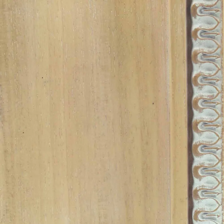 Handgemachter hölzerner Wandspiegel hergestellt in Italien Cristian Viadurini