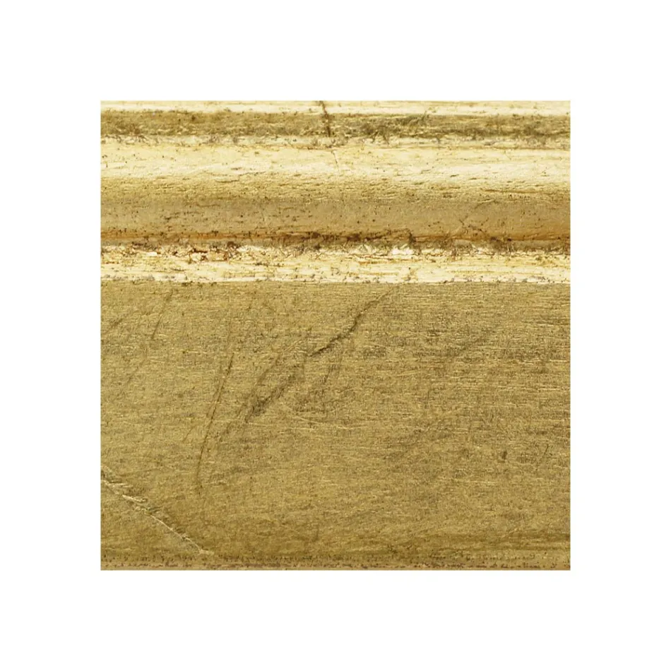 Rechteckiger Spiegel mit geschliffenem Spiegel, hergestellt in Italien – Bacco Viadurini