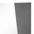 Wandspiegel mit italienischem Design aus glänzend weißem Schieferholz - Joris Viadurini