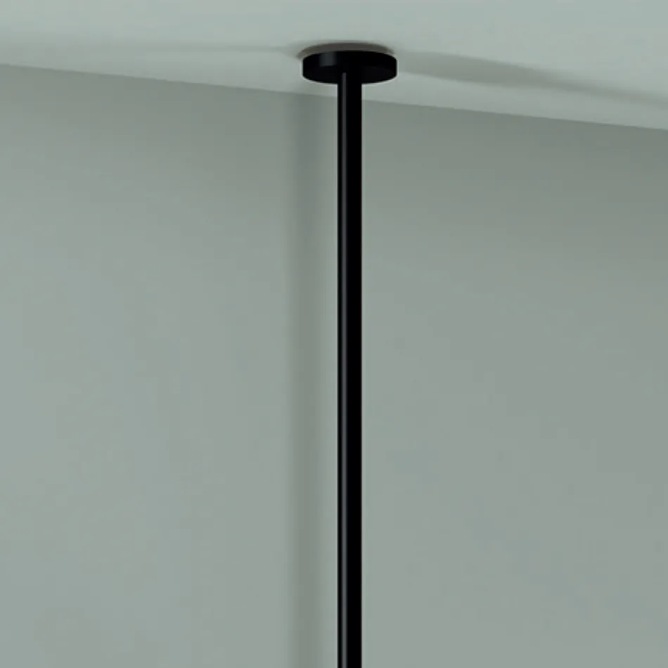 Hängender Metallspiegel mit optionaler Beleuchtung, hergestellt in Italien – Amadeus Viadurini