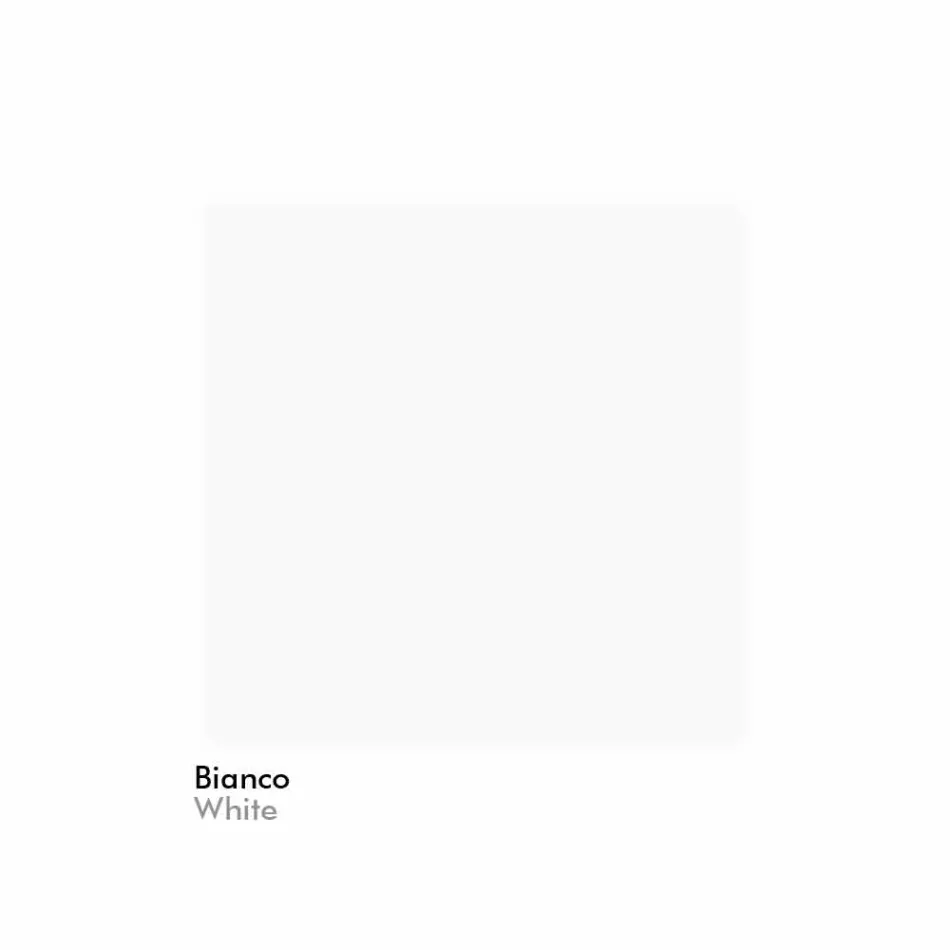 Wand Badezimmerspiegel mit aluminiumähnlichem Rahmen Made in Italy - Tobi Viadurini