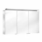 Moderner 3-türiger Wandspiegel mit Innenregalen - Bramo Viadurini