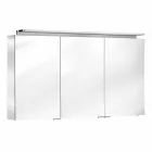 Moderner 3-türiger Wandspiegel mit Innenregalen - Bramo Viadurini
