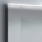 Modernes Design 2-türiger Spiegel, LED-Beleuchtung, Carol Viadurini