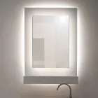Dreifarbiger Plexiglas-Wandspiegelschrank, hergestellt in Italien - Kiran Viadurini
