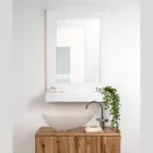 Dreifarbiger Plexiglas-Wandspiegelschrank, hergestellt in Italien - Kiran Viadurini