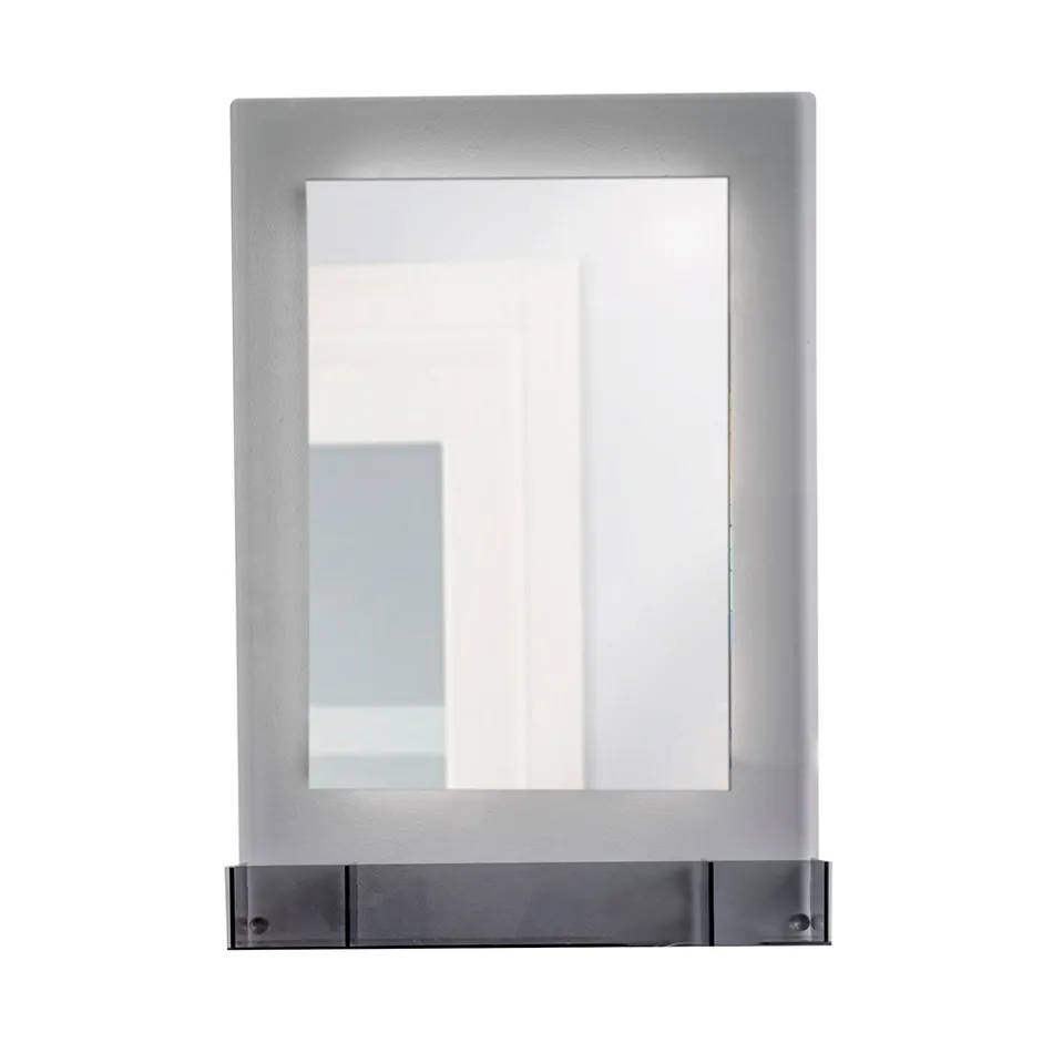 Dreifarbiger Plexiglas-Wandspiegelschrank, hergestellt in Italien - Kiran Viadurini
