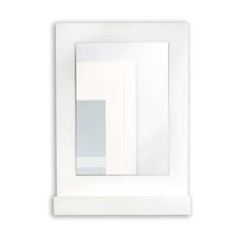 Dreifarbiger Plexiglas-Wandspiegelschrank, hergestellt in Italien - Kiran Viadurini