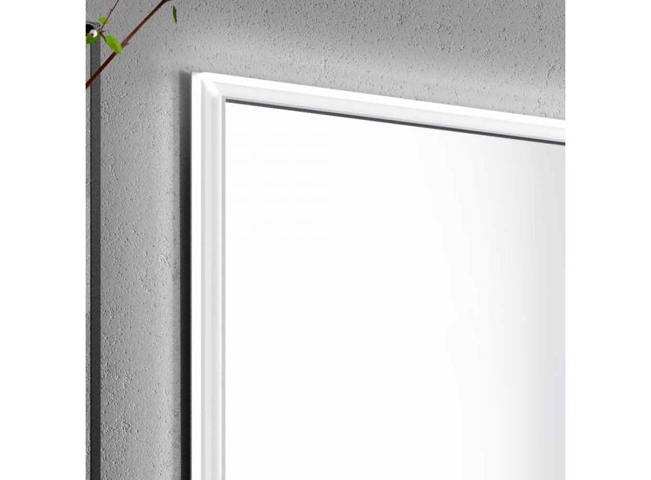 Modernes Design LED-Einbau-Spiegel mit 2 Türen, Adele Viadurini