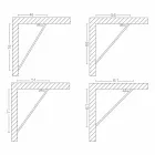 Wandspiegel mit öffnender Tür und Kleiderhaken Made in Italy - Boro Viadurini