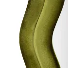 Wandspiegel mit MDF-Rahmen und Samtbezug - Weiß Viadurini