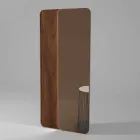 Wandspiegel mit Holz- oder Keramikeinsatz Made in Italy - Montecarlo Viadurini