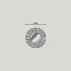 Wandspiegel von Malva modernem Design, verschiedenen Farben erhältlich Viadurini