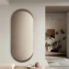 Ecla Wandspiegel mit länglicher Form und abgerundeten Ecken, hergestellt in Italien Viadurini