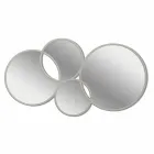 Ringförmiges, modernes Design, spiegelfarbenes Finish - Synthese Viadurini