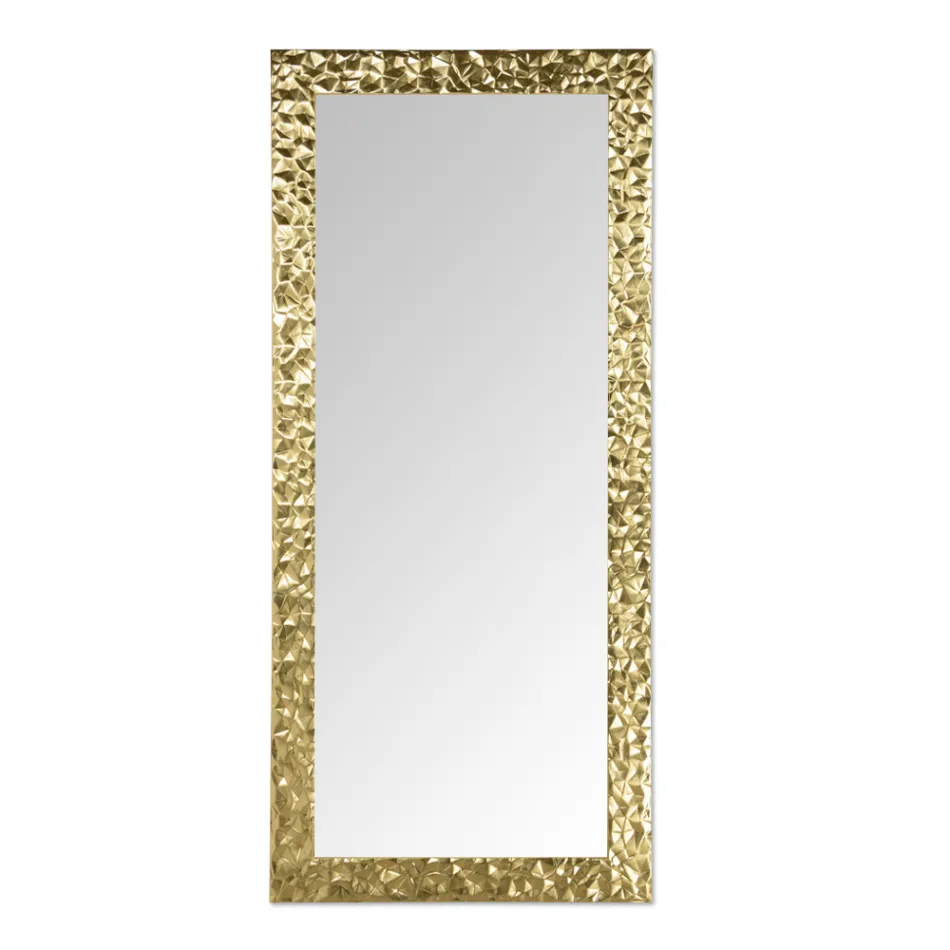 Wandspiegel aus handverziertem Holz Made in Italy - Niagara Viadurini