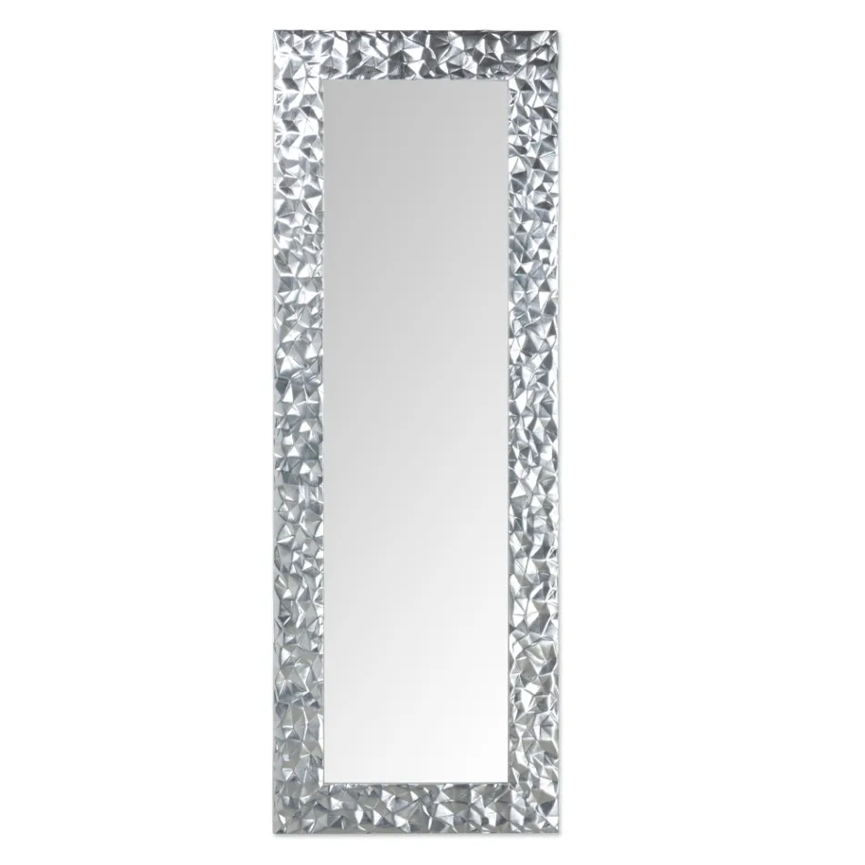 Wandspiegel aus handverziertem Holz Made in Italy - Niagara Viadurini