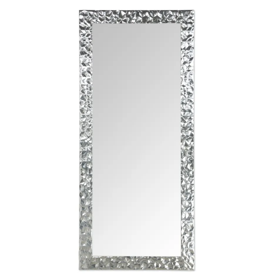 Wandspiegel aus handverziertem Holz Made in Italy - Niagara Viadurini