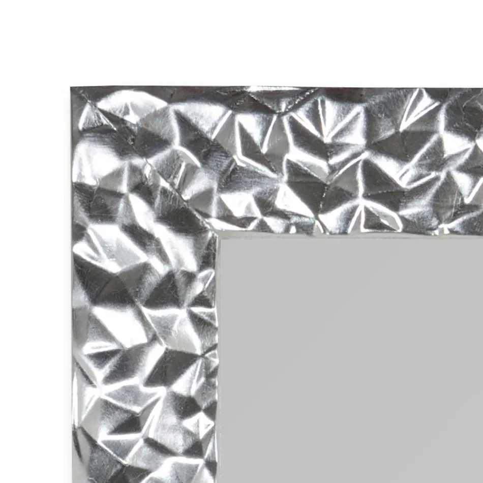 Wandspiegel aus handverziertem Holz Made in Italy - Niagara Viadurini