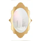 Plexiglas-Wandspiegel mit Gold- oder Silberrahmen, hergestellt in Italien - Ariele Viadurini