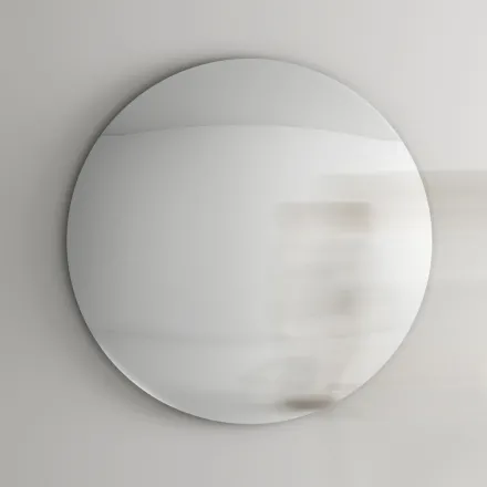 Wandspiegel aus gebogenem konvexem Glas in verschiedenen Ausführungen - Hell Viadurini