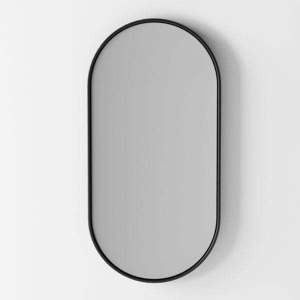 Ovaler wandspiegel mit hintergrundbeleuchtung made in italy - riflessi