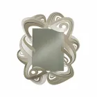 Moderner rechteckiger Wandspiegel aus Eisen Made in Italy - Penny Viadurini