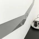 Geformter Wandspiegel mit Glasrahmen Made in Italy - Chlor Viadurini