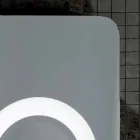 Schminkspiegel im modernen Design, LED-Beleuchtung, Maren Viadurini