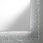 Dekorativer Wandspiegel mit Glasrahmen und luxuriösem LED-Licht - Attimo Viadurini