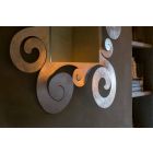 Modernes Design Wandförmiger Eisenspiegel Made in Italy - Pacific Viadurini