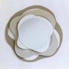 Spiegel in modernem Design aus dreifarbigem Eisen, hergestellt in Italien - Gertrude Viadurini