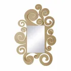 Moderner Wandspiegel aus farbigem Eisen Made in Italy - Tiziano Viadurini