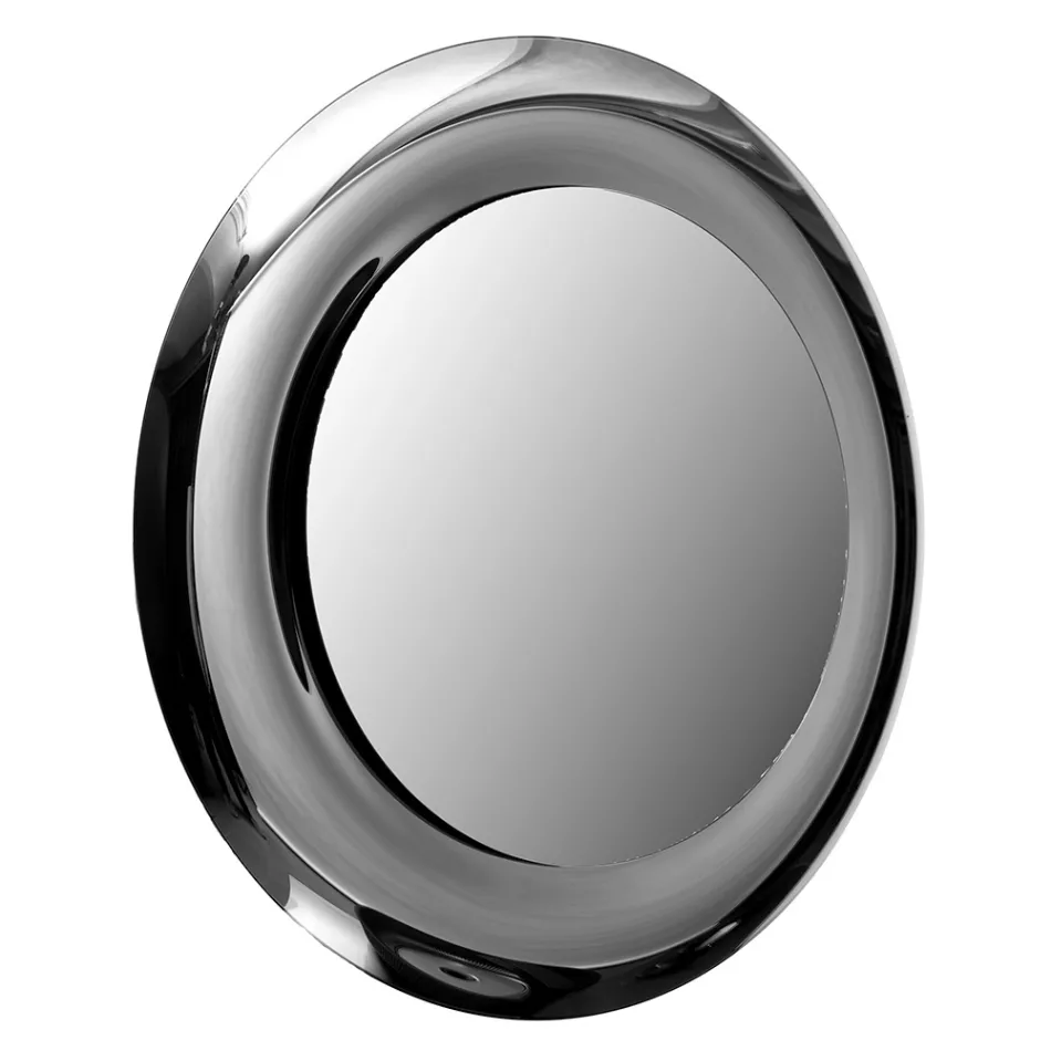 Gebogener Glasspiegel mit LED-Hintergrundbeleuchtung – Excelsior Viadurini